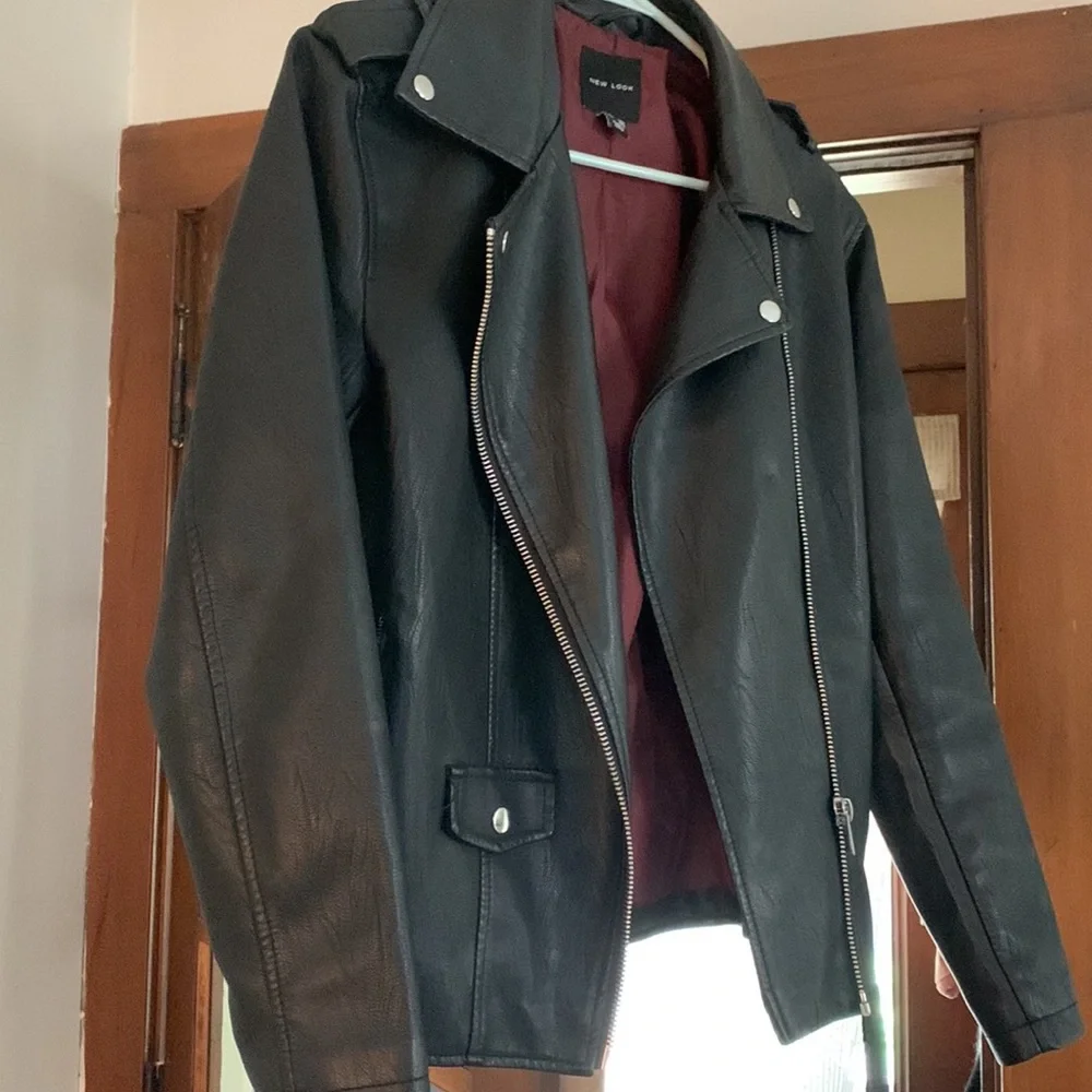 ASOS Leather Jacket - Picture 2 of 3